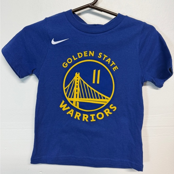 Youth Nike 11 Klay Thompson Royal Golden State Warriors  T-Shirt Size 3T - Picture 1 of 5